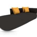 Modern Black Personality Sofa