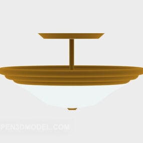 Modern Chandelier Minimalist Shade 3d model