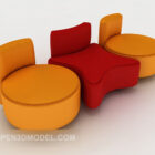 Modern Color Sofa Stool