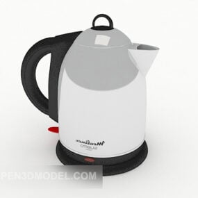 3д модель кухонного небольшого электрического чайника
