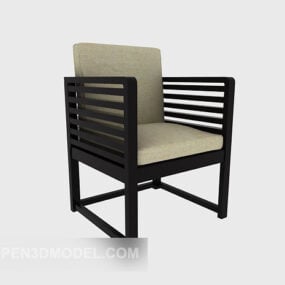 Modern Entertainment Lounge Chair 3d model