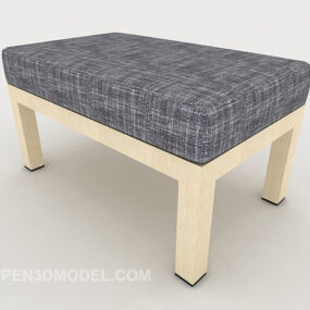 Modern Fresh Sofa Stool 3d model
