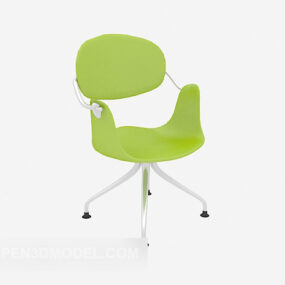 Modern Green Bar Chair 3d model