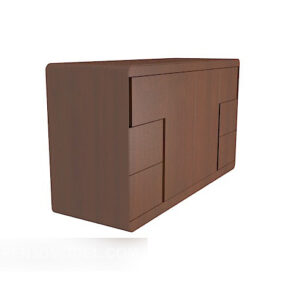 Modern Home Drawer Cabinet 3d model