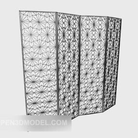 Modelo 3D de partição minimalista moderna