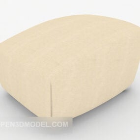 Modern Minimalist Personality Sofa Stool 3d model