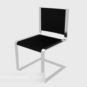 כיסא אוכל בסגנון מינימליסטי מודרני דגם תלת מימד
