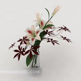 Modern Minimalist Vase Decor 3d model