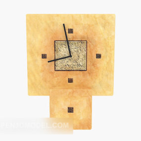 Modern Minimalist Wall Clock Furniture 3d model