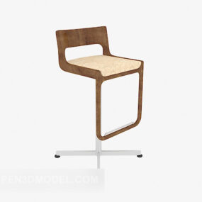 Chaise de bar de mode moderne modèle 3D