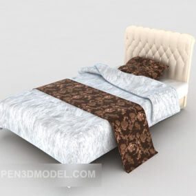 Modern Personality Single Bed 3d model
