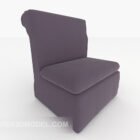 Modern Purple Single Sofa