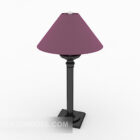 Modern Purple Table Lamp