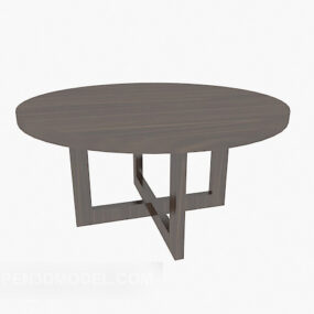 Modern Round Coffee Table 3d model