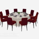 Modern Round Dining Table Chair