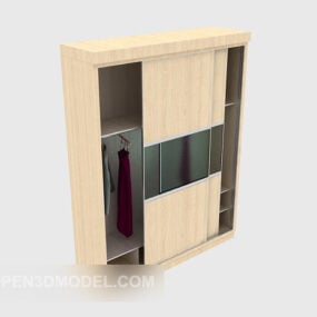 Drzwi do szafy z lustrem Model 3D
