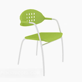 Modern Style Green Chair 3d model