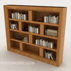 Minimalistisches Bücherregal im modernen Stil