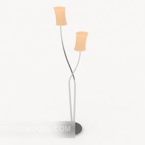 Moderne stijl minimalistische vloerlamp 3D-model