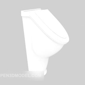 Urinario de cerámica modelo 3d