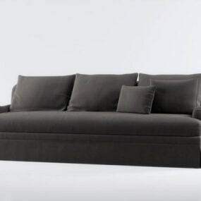Modern Three-person Sofa Furniture 3d model