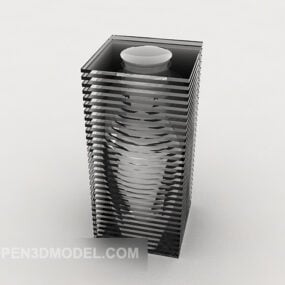 Model 3d Pengaturan Vas Modern