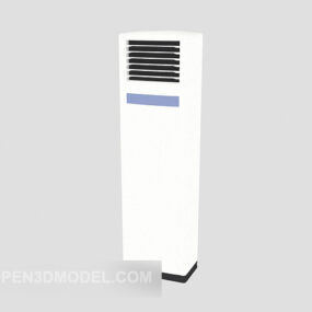 Modern vertikal luftkonditionering 3d-modell
