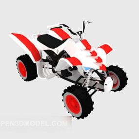 Küçük Araba Yarışı Oyuncak 3D model