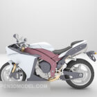 Moto modèle 3D