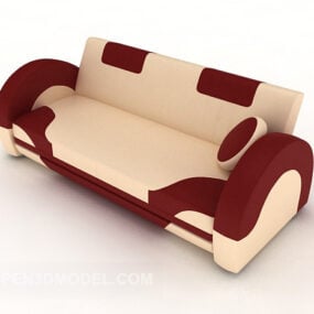 Multiplayer Personality Sofa 3d model