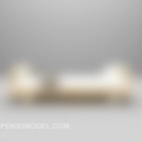 أريكة متعددة اللاعبين وسرير نهاري نموذج ثلاثي الأبعاد