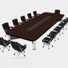 Multi-seaters Solid Wood Conference Table