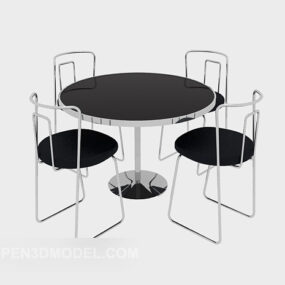 Coffee Table And Chair 3d model