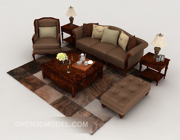 Neo-classical Home Sofa Furniture