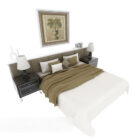 Neo-classical Style Double Bed
