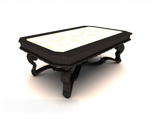 New Chinese Carved Tea Table