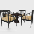 Chinese Casual Table Chair Set