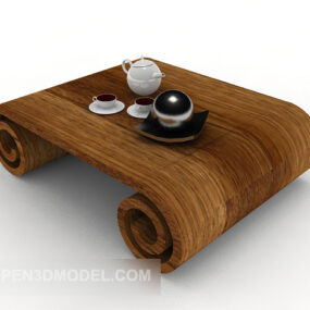Chiński imitujący stolik kawowy Model 3D