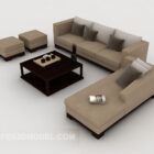Neue chinesische minimalistische Sofagarnituren