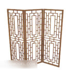 Carved Chinese Screen Partition Panel