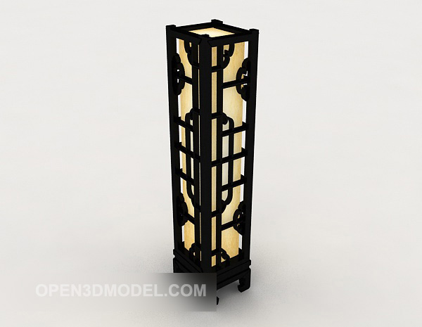 New Chinese Style Floor Lamp Free 3d, Chinese Floor Lamp