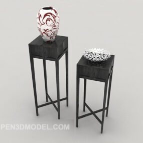New Chinese Style Home Furnishings 3d model