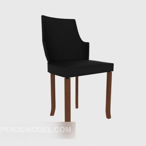 No Armrail Home Chair 3d model