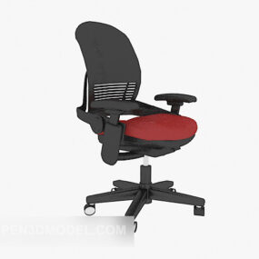 Office Chair Wheel Chair 3d model