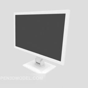 Kancelářský počítač LCD 3D model