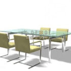 Office Furniture Glass Chair