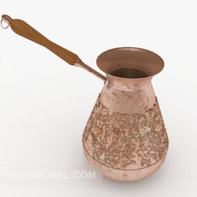 Pot à huile antique modèle 3D
