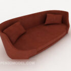 Orange Comfort Home Sofa Furniture