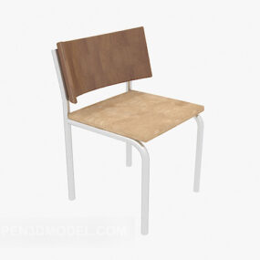 3д модель обычного деревянного стула