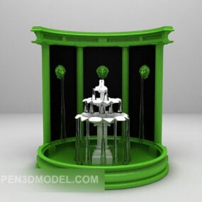 Outdoor Water Fountain 3d model